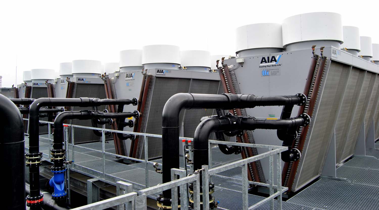 Køleflade ventilationsteknologi til forbedret luftcirkulation og temperaturkontrol